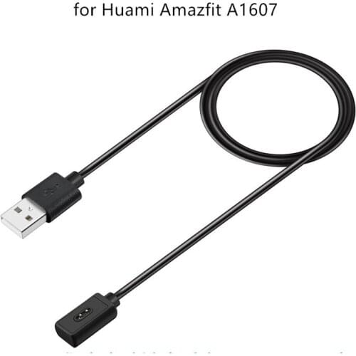 100pcs DHL Bracelet Magnetic Charging Cable for Xiaomi Huami Amazfit Health Smart Band USB Cradle Replacement Charger Dock A1607
