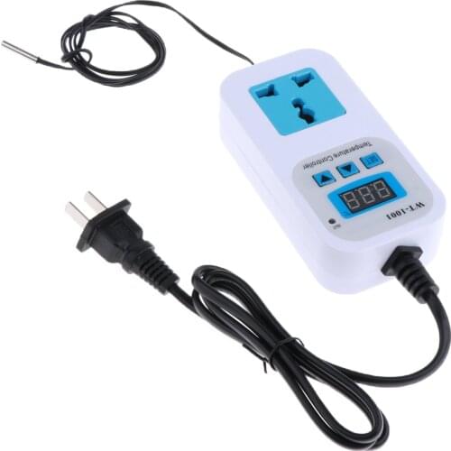 110V with Socket Digital Thermostat -50~110C Temperature Controller Switch, Safe