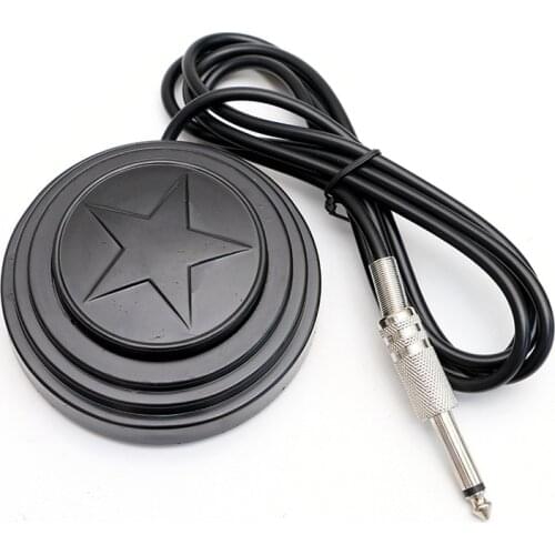 2pcs Tattoo Machine Footswitch Foot Switch Pedal Controller For Power Machine Gun Tattoo Footswitch Control Tattoo Power Supply