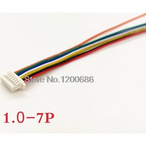 SH1.0 7Pin Male Plug Connector With Wire Cable 8cm