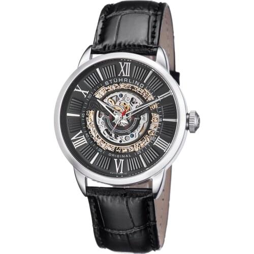 696.02 Stührling 44mm Automatic Mens Wristwatch