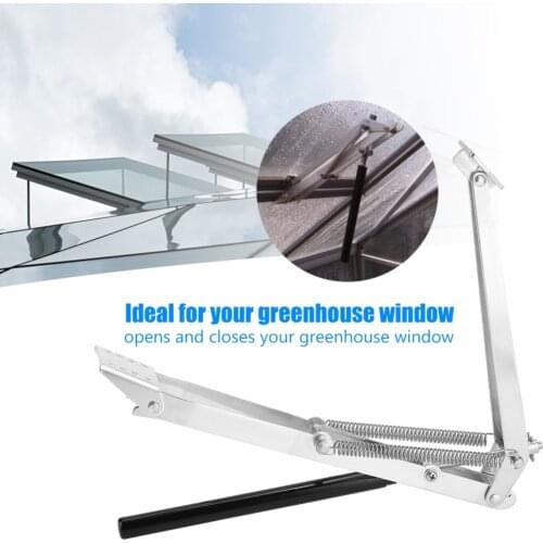 Automatic Window Opener Solar Heat Sensitive Automatic Thermo Greenhouse Vent Window Opener Maximum 45cm Open 30 Degree