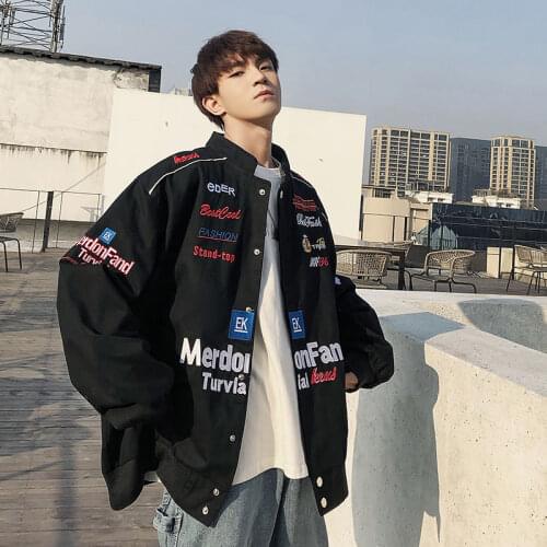 Hip Hop Baseball Jackets Streetwear Military Jacket Mens Brand Slim Outerwear Casual Harajuku Funny Bomber Jackets and Coats