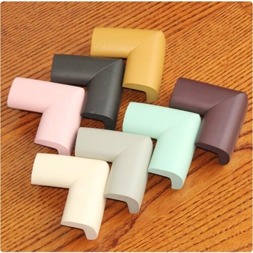 Childrens Safety Protective Articles Soft Collision Angle NBR Protective Table Angle 7cm Long 4 for 1 Package, Single Price