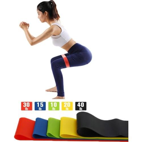 New Rubber Band Resistance Bands Expander Stretch Training Physical Therapy Workout Elastic Band Pull Rope Gliding Discs Slider