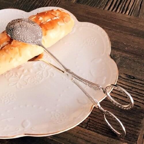 European retro court carved food clip bread clip cake clip baking barbecue clip