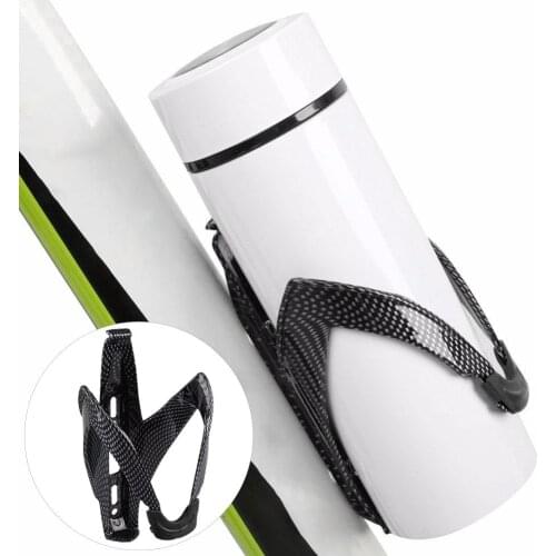Bicycle Mountain Bike Carbon Fiber Bottle Holder Holding Rack MTB Bike Road Bike Bottle Cage Cycling Riding Accessories