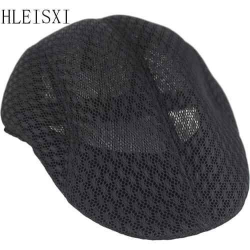 Top Fashion Men Summer Cool Berets Cap Casual Solid Colorful Male Outdoor Hat Caps For Unisex Bonnet Sale