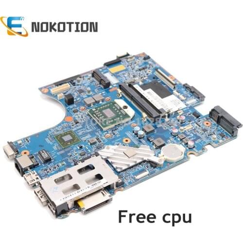 NOKOTION laptop motherbaord For hp probook 4525S Mainboard 613213-001 613211-001 48.4GJ02.011 Mainboard free cpu