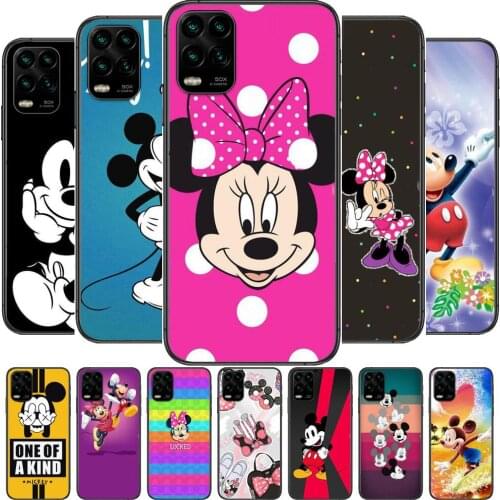 Soft plastic silicon cartoon cover cartoon Phone Case For XiaoMi Redmi Note 10 9 9S 8 7 6 5 A Pro T Y1 Black Cover Silicone Back