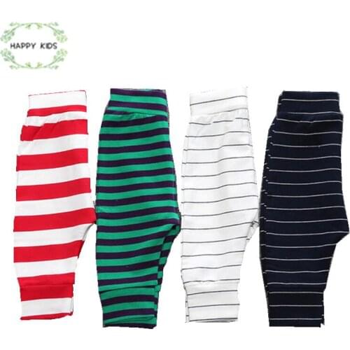 DKZ208 New 2020 for little boys girls cotton pants Autumn and Spring baby clothes leggings cotton long trousers pants trousers