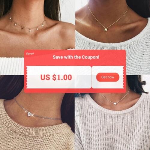 Boho Crystal Coin Necklaces For Women Fashion Fishbone Bar Necklace Vintage Multiple Layers Pendant Necklace Jewelry