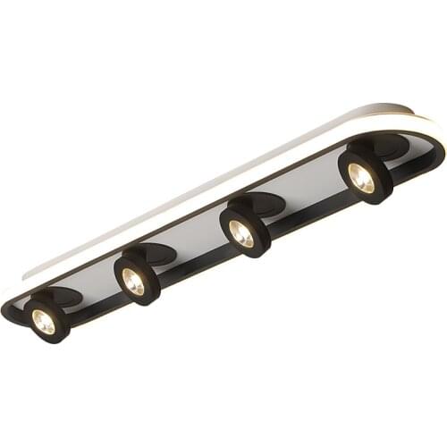 Nordic ceiling lamp simple multi-head living room corridor ceiling light energy-saving LED lamp combination lamp