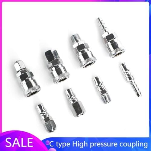 C type High pressure coupling Pneumatic fitting PP30 SP20 PF30 SF20 PH30 SH20 PM30 SM20 Air Hose Quick compressor connector