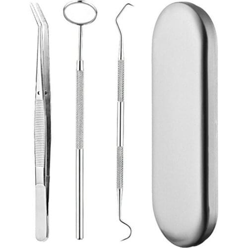 Dentist Tools Oral Care Tool Set Stainless Steel Dentist Appliances Dentist Calculus Remover Tooth Cleaning Tools