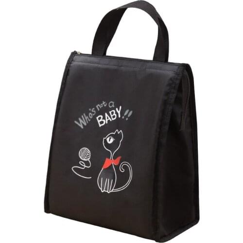 Cooler Lunch Bag Fashion Multicolor Bags Women Waterpr Hand Pack Thermal Breakfast Box Portable Picnic Travel