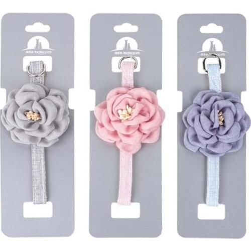 Wedding Flower Pet Collar Princess Cat Dog Necklace Dog Collar Puppy Pet Grooming Accessories for Wedding Party Christmas