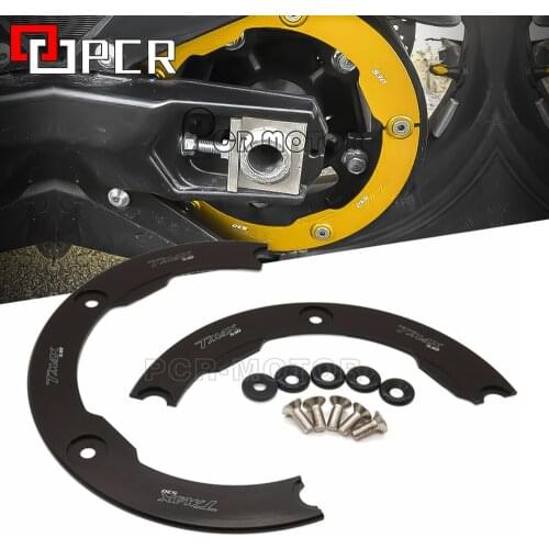 Hot motorbike parts Black motorcycle Transmission Belt Guard Cover For Yamaha Tmax 530 T-MAX 2012 2013 2014 2015 2016