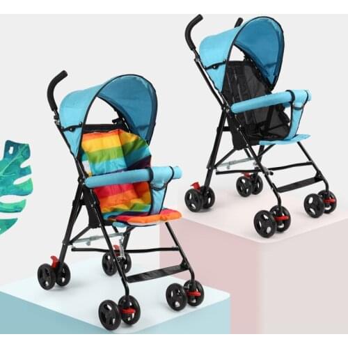 2019 Baby stroller super light and easy to carry baby stroller folding and sitting