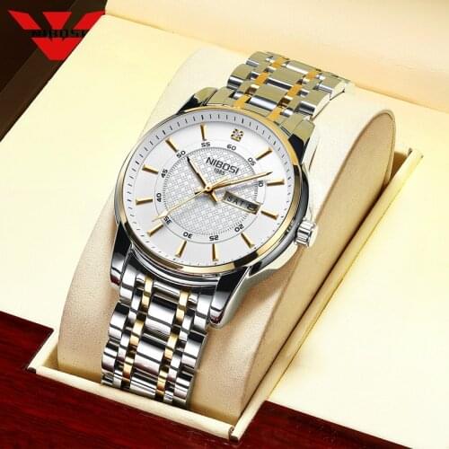 NIBOSI Top Brand Luxury Men Watches 30m Waterproof Date Clock Male Sport Watches For Men Quartz Wrist Watch Relogio Masculino
