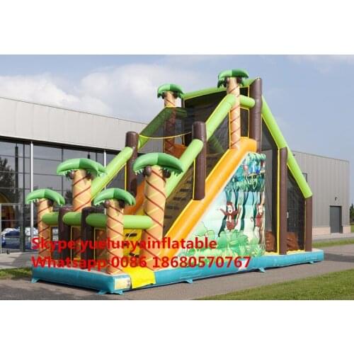 China Guangzhou) manufacturers selling inflatable slides,Inflatable obstacles KY-715