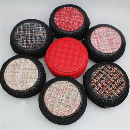 Round Shap Bag Bottom DIY Handmade Bag Accessorie With Holes For Knitting Handbag Women Shoulder Crossbody Bag Base Round 18cm