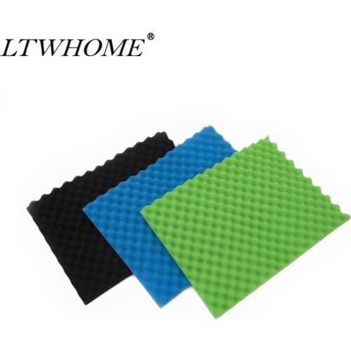 LTWHOME FISH POND FOAM FILTER SPONGE SET 25" X 18" MEDIA