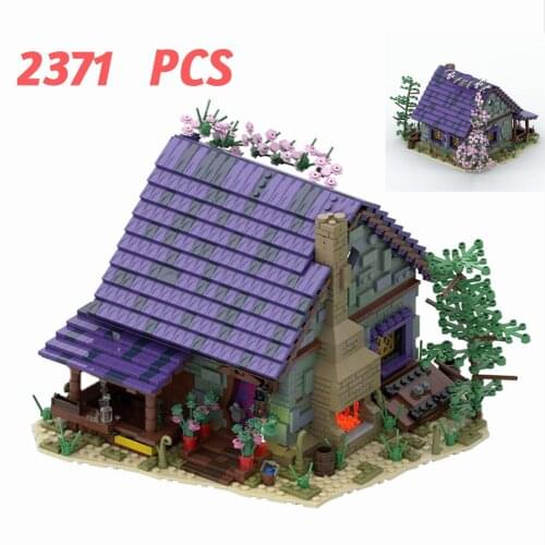 MOC 57928 Flower Forest Summer Tree House Building Block Model Kids DIY Educational Toys Brithday Christmas Best Gift
