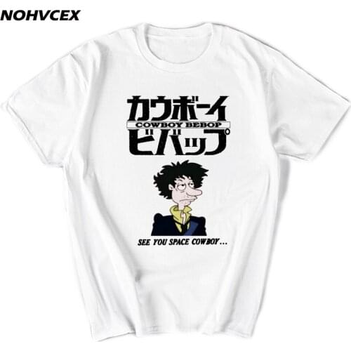 Mens T Shirt Cowboy Bebop See You Space Childhood Tee