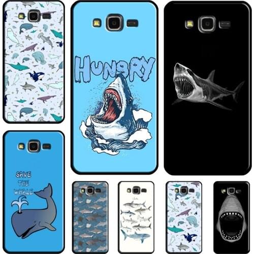 Blue Ocean whale sharks Soft Case For Samsung Galaxy A7 A9 A6 A8 Plus A3 A5 2017 2016 J6 J3 J4 J5 J7 J2 Core 2018