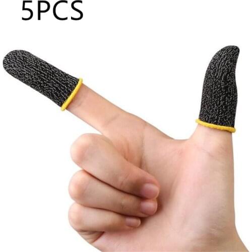 Game Finger Cover Breathable Game Controller Finger Sleeve Sweat Proof Non-Scratch Touch Screen Gaming Thumb Gloves 30