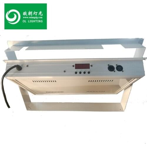 Professional led three-color stage lighting, flat soft light, multimedia conference room studio lighting, warm color light