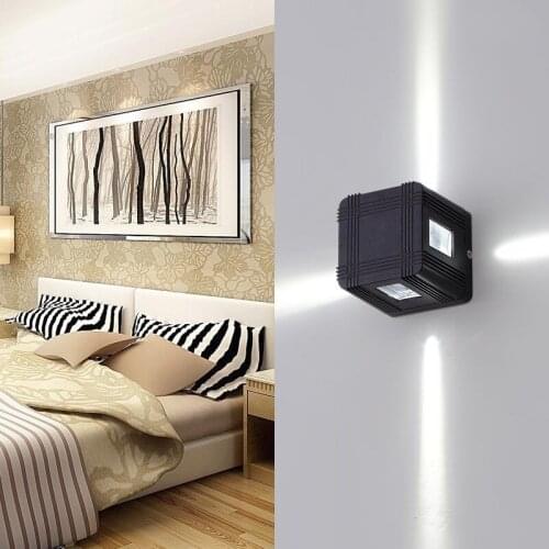 Indoor Outdoor Waterproof Wall Hotel Courtyard Led Cross Starlight Exterior Wall Decoration bedroom Background Wall Lighting