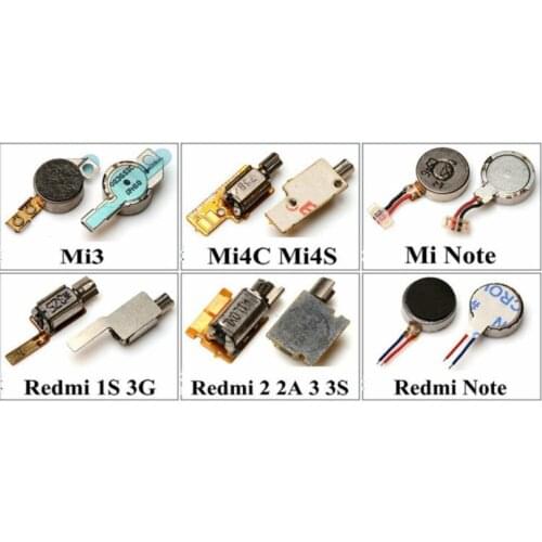 1pcs Vibrator Vibration Buzzer Motor Flex cable For Xiaomi Mi3 Mi4C Mi4S Mi5 Mi5s Plus Mi Note Redmi 1s 2 2A 3 3s Note 2 3