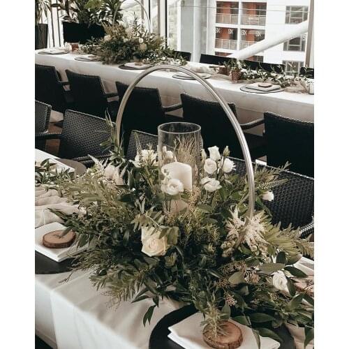 10pcs/lot New Design Wedding Table Arch Centerpiece for mariage party event wedding decoration