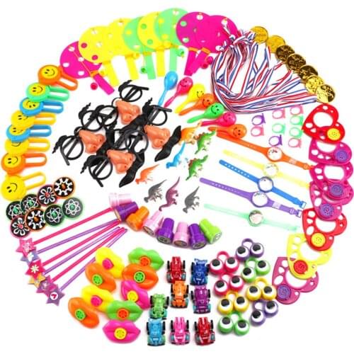 120Pcs Children Birthday Party Giveaways Prizes Assorted Small Toys Set Support Kid Playing Gifts