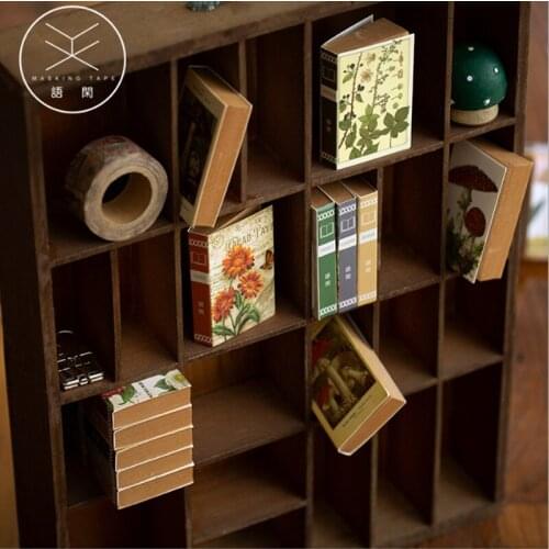 16books Vintage Flower green plant memo pad planner sticky note paper sticker kawaii stationery pepalaria office school supplies