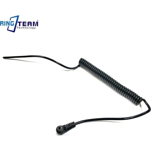 5.5x2.5mm DC Power Male Tip Plug Angled Connector Spiral Coiled Cord Cable For Toshiba Asus Lenovo Laptop Adapter, 5.5/2.5mm