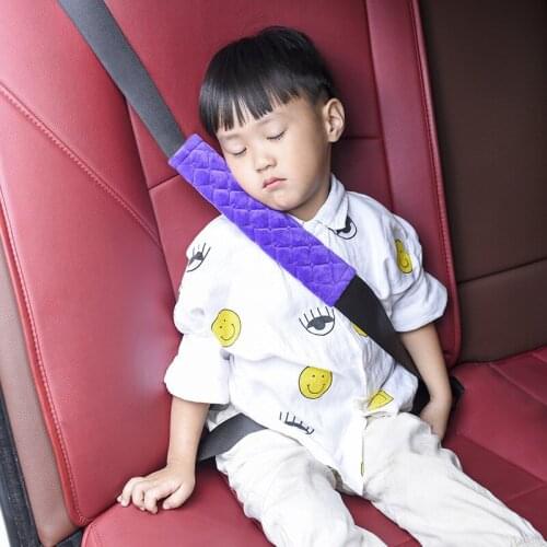 Car Accessories Seat Belt Shoulder Car Seat Belt Shoulder Cover Children Sleeping Pillow Two Pack