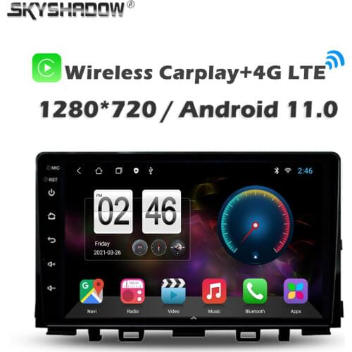 360 Panoramic Camera Carplay 6G+128G Android 10.0 Car DVD Player GPS Map WIFI Bluetooth RDS Radio For KIA Rio KX Cross 2017 2018