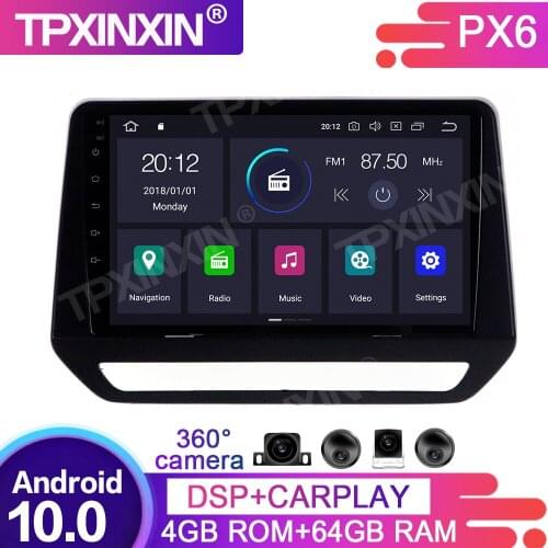 360 Cameras Screen Android 10.0 4G+64GB DSP For Renault Triber 2019+ Car Multimedia Player GPS Navi Headunit Radio Audio Stereo