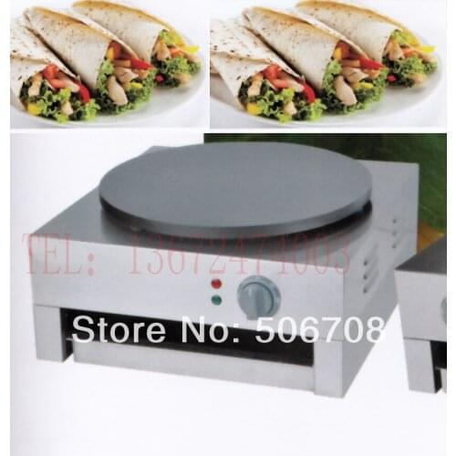 Free shipping~ hot sale 220v-240V Electric crepe maker machine/ Pancake machine