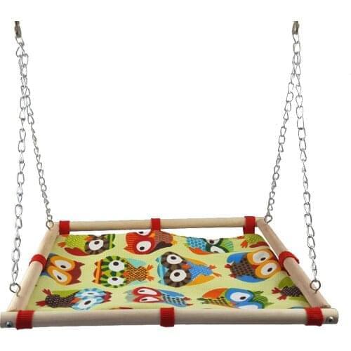 Canvas parrot hammock Bird bed Parrot game bed Swing parrot toys