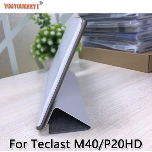 Ultra thin shell Case for Teclast M40 10.1inch Tablet Tri-fold stand protection case for Teclast p20hd/p20 2020 +gift