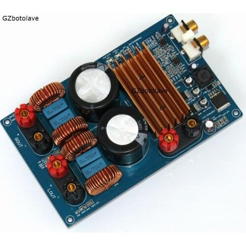 Free ship DC50V TPA3255 300W + 300W Class D audio Digital Amplifier Board