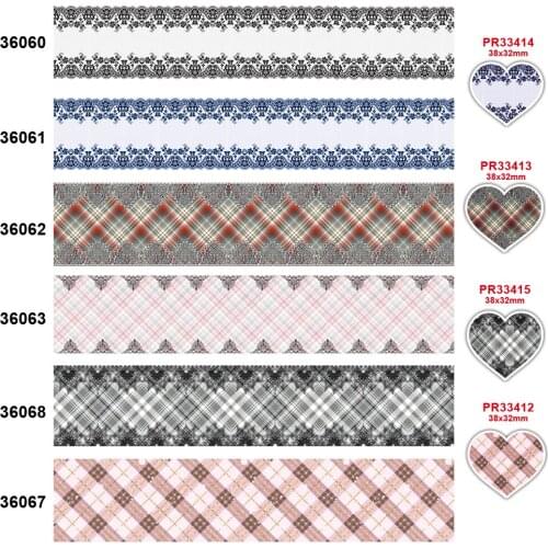 Ленты для рукоделия ribbons for crafts printed grosgrain ribbon 36060