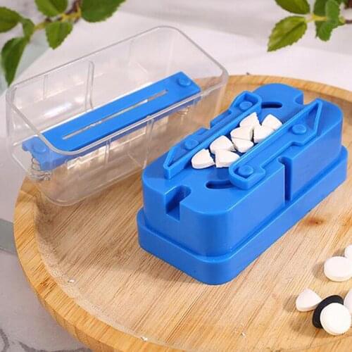 Cutter Blade Guard Multiple Pill Splitter Splitting Quarter Oblong Pill Crusher
