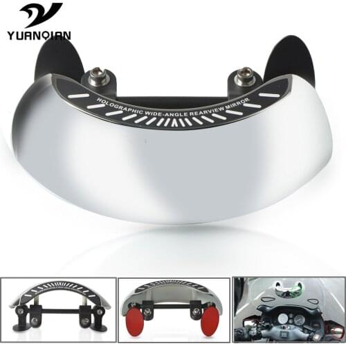 Motorcycle Windshield Rearview Mirrors 180 Degree Wide Angle Mirror Universal For Honda BMW F800 R1200GS KAWASAKI YAMAHA Honda