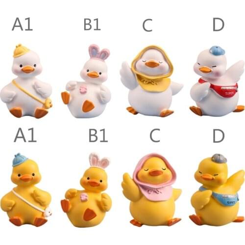Cartoon Little Duck Desktop Ornaments Automobile Interior Decor Cute Decorations