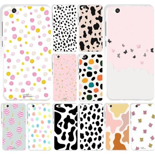 03AS Cow Pattern Black White Soft Silicone Tpu Cover phone Case for Xiaomi Redmi 4A 4X 8 8A Note 4 4X 8 8t 8 Pro